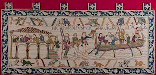 Bayeux Tapestry Repro, Framed
