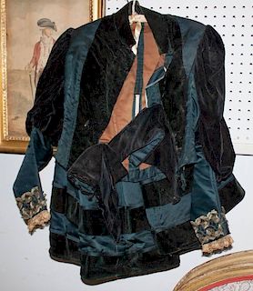 Victorian woman's jacket and skirt