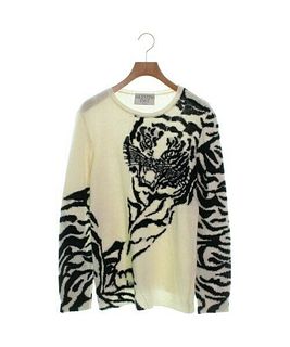 VALENTINO Knitwear/Sweaters WhitexBlack(Total pattern) xS