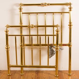 Charles P. Rodgers Twin Brass Bed