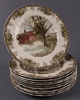 Johnson Brothers Commemorative Plates, Ten (10)