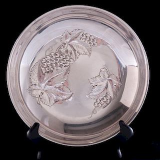 Wallace Sterling Silver Shallow Bowl
