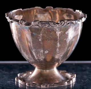 Mexican Sterling Silver Pedestal Bowl
