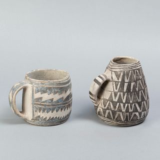 Two Mesa Verde Mugs, ca. 1250 A.D.