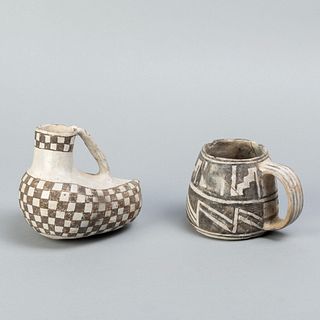 Pair of Prehistoric Ceramic Items, ca. 1280