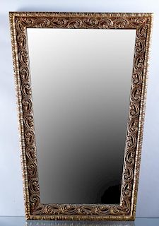 Gilded Tapering Wall Mirror