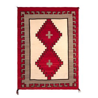 Dine [Navajo], Ganado Textile, 1935