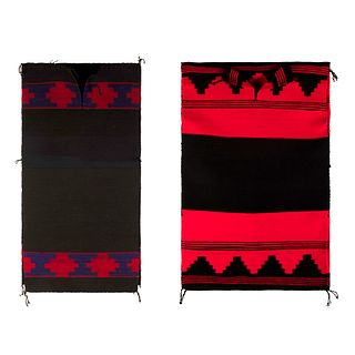 Dine [Navajo], Two Woven Dresses, ca. 1950-1960