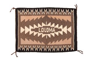 Dine [Navajo], Loloma Klagetoh Textile, ca. 1975