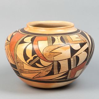 Paqua Naha (First Frogwoman [Helen]), ([Polacca]Hopi, Arizona, 1890 - 1955), Hopi Pot, ca. 1945