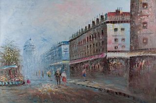 Ludgate Hill & St. Paul's Cathedral Oil Painting