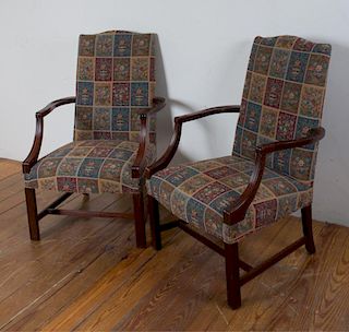 Southwood Furniture Lolling Chairs, Pair