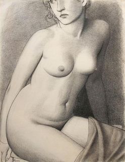 Charles Griffin Farr
Seated Nude