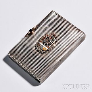Imperial Russian .875 Silver Cigarette Case