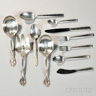 Towle "Craftsman" Pattern Sterling Silver Flatware Service