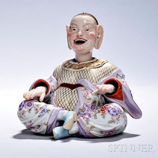 Meissen Porcelain Nodding Pagoda Figure