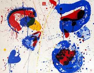 Sam Francis
Hurrah for the Red, White and Blue