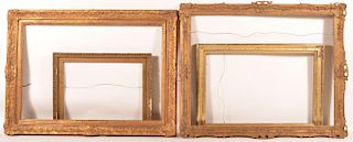 Lot of Four Antique Gilt Frames.