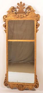 19th Century Gilt Frame Wall Mirror.