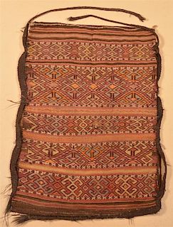 Geometric Pattern Oriental Carpet Bag.