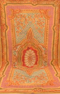 French  Central Medallion Tapestry/Carpet.