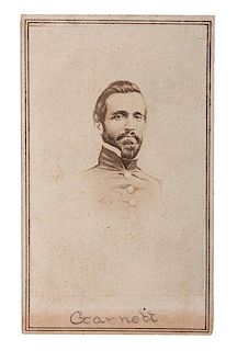CSA General Richard Brooke Garnett CDV, KIA Gettysburg  
