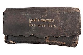 Francis Brownell, Ellsworth's Avenger, 1863 Diary Referencing Gun that Killed Ellsworth 