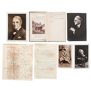 Sir Charles G.D. Roberts, Archive of Letters and Photographs 