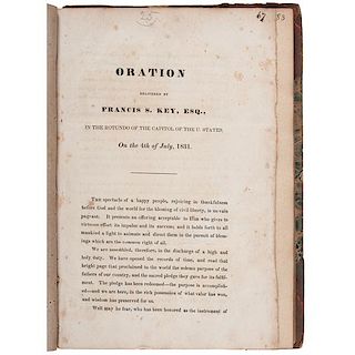 Francis Scott Key, Oration Delivered on July 4, 1831 