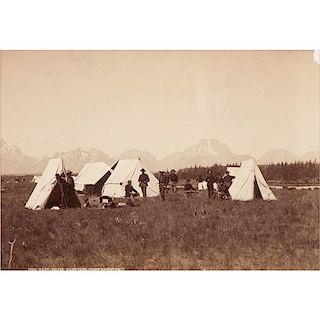 F. Jay Haynes Photographs Documenting President Arthur's Journey Through Wyoming, 1883 