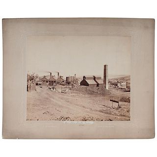 C.R. Savage Photograph, Horn Silver Smelter, Frisco, Utah 