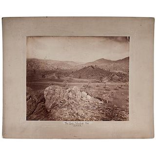 C.R. Savage Photograph, The Loop, Tehachapi Pass, SPRR 