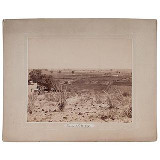 C.R. Savage Photograph of Tucson, Arizona Territory, Southern Pacific Railroad 