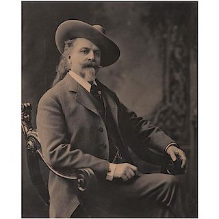William F. Buffalo Bill Cody, Studio Portrait by Gessford 