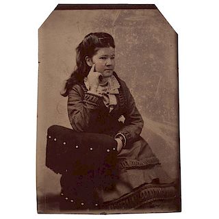 Published Tintype Believed to be Doc Holliday's Companion, Big Nose Kate 