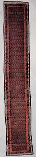 Semi-Antique Hamadan Rug: 3'3" x 17'7" (99 x 536 cm)