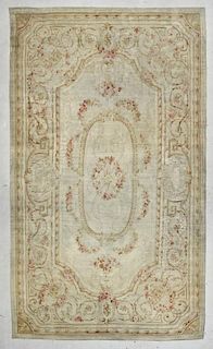 19th C. French Aubusson Tapestry Carpet: 11'3" x 19'1"