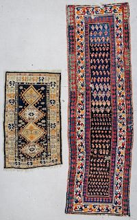 2 Antique Caucasian Rugs