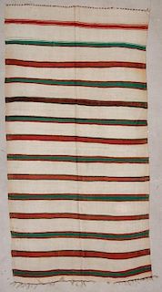 Large Vintage Moroccan Kilim: 6'3" x 12'2" (191 x 371 cm)