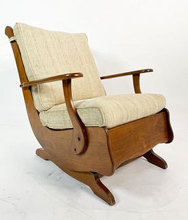 Vintage Glider/Rocker Chair in the Arts & Crafts Style