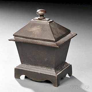 Cast Iron Covered Box
