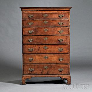 Maple Tall Chest of Drawers