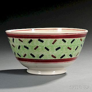 Large Spatterware Bowl