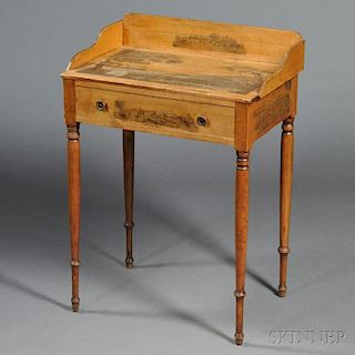 Federal Birch Academy-decorated Dressing Table