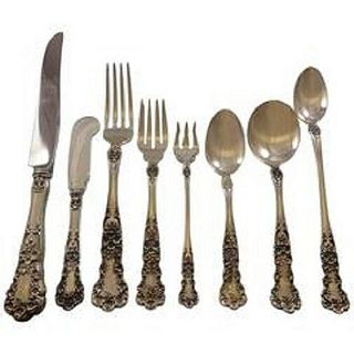 Details about   REED & BARTON Stainless Steel Flatware "CREST" 