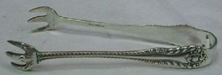 Mazarin By Dominick and Haff Sterling Silver Sugar Tong 4"