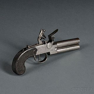 Humbley Over and Under Boxlock Pistol