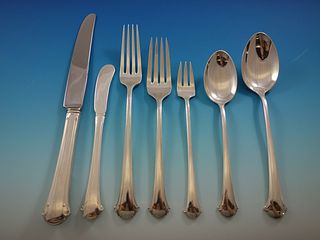 Chippendale by Towle Sterling Silver Flatware Set for 12 Service 84 pieces