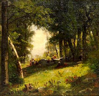 William Keith, (American/ Scottish, 1838-1911), California Woodlands Walk