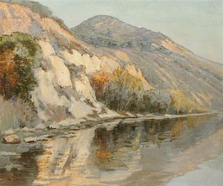DeWitt Parshall, (American, 1864-1956), Santa Inez River, Number 4, 1930